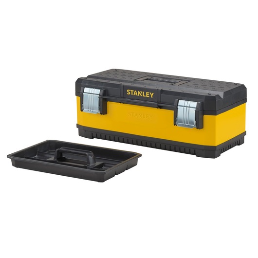 STANLEY® Galvanized Metal Plastic Tool Box, 23 in.