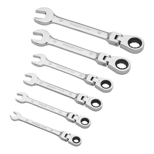 STANLEY® ARTICULATED ACCELERATOR WRENCHES SET