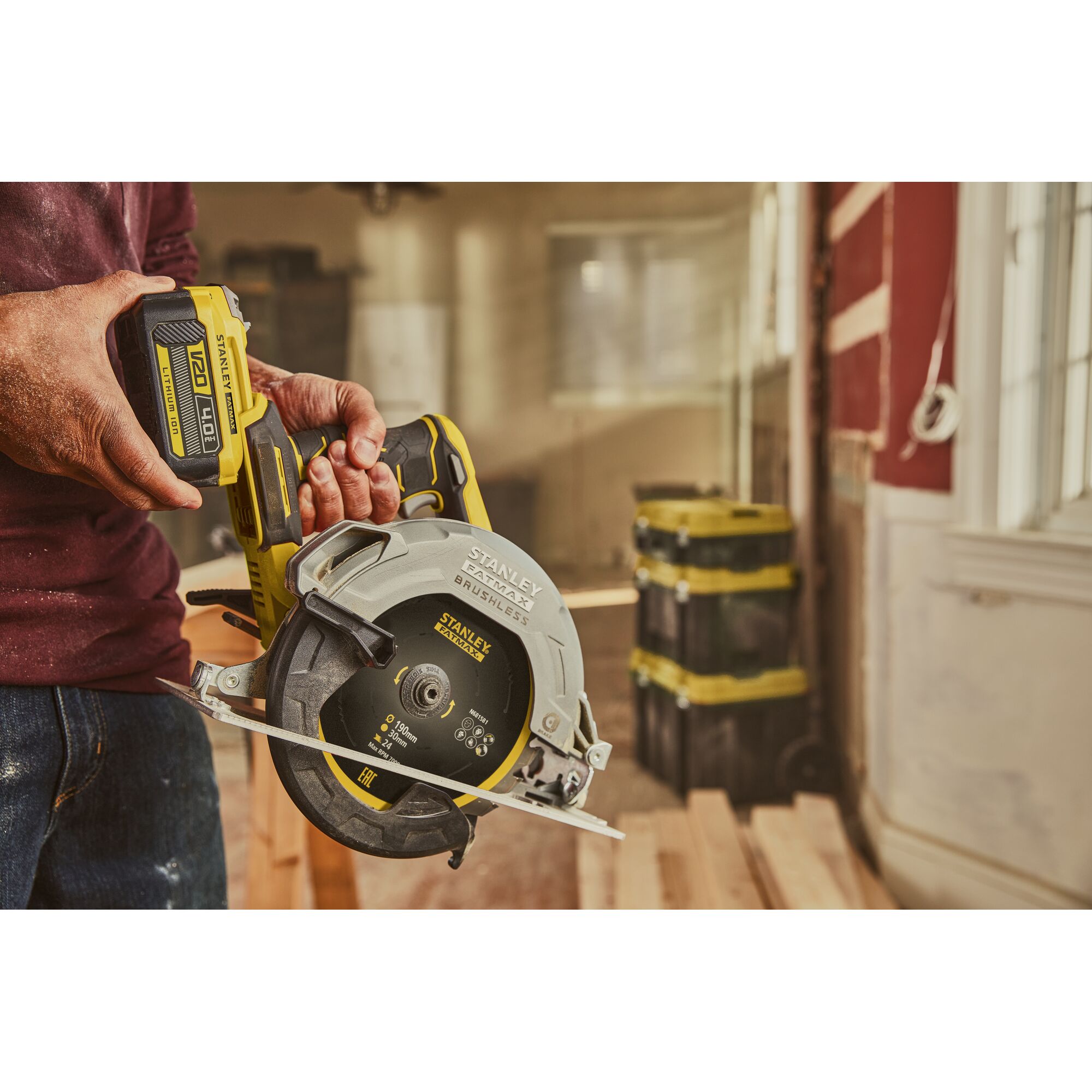 20V 190mm Brushless Circular Saw (Tool Only)