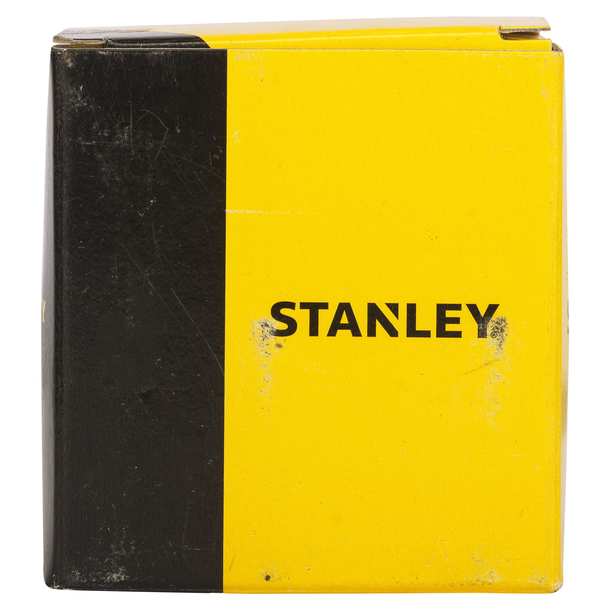Front view of STANLEY STMT73326-8B yellow and black retail box, branded packaging.
