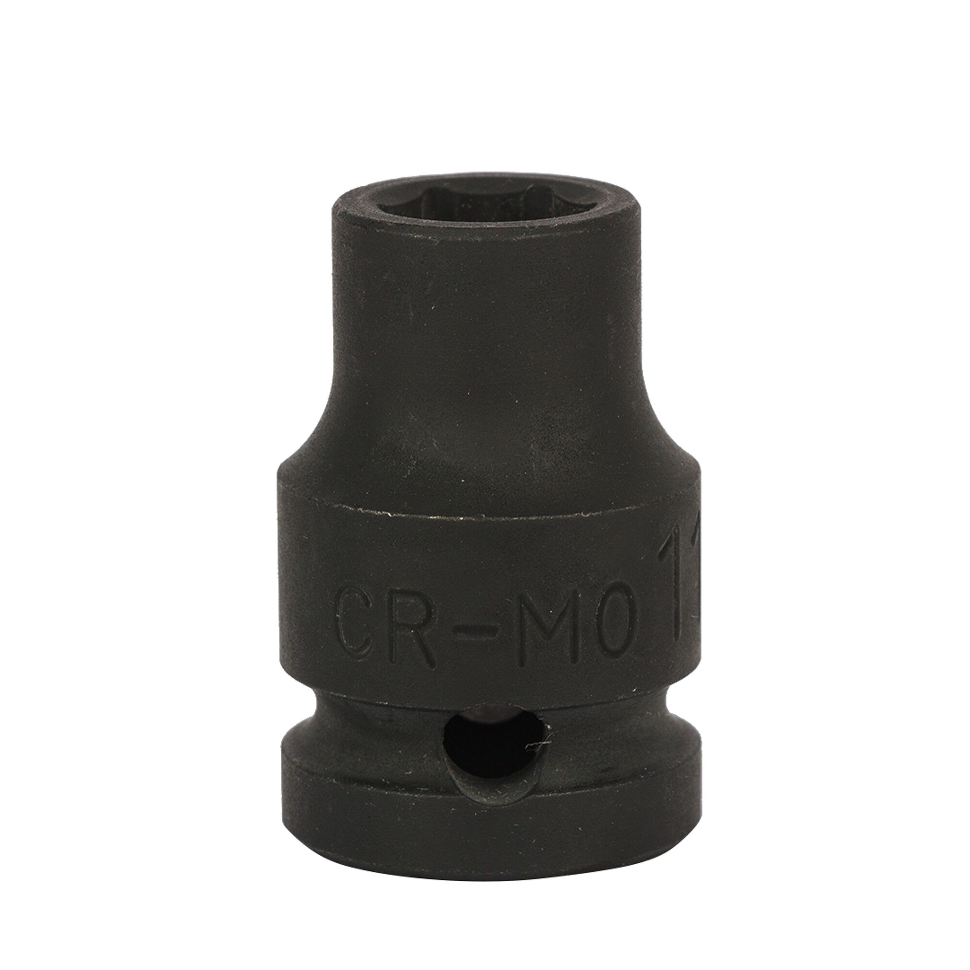 STANLEY STMT89438-8B black impact socket, front angle, tool category.